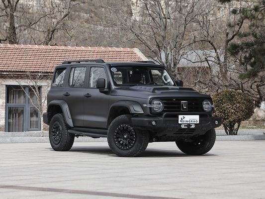 2025 4WD 에너지 하이브리드 3.0T 탱크 300 SUV 500Nm 265KW 360Ps 가솔린 자동차 105Km 순수 전기 범위 블랙 / 회색 인테리어